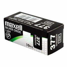 Акумулаторна батерия Maxell SR626SW 377 1,55 V Батерии алкален тип бутон