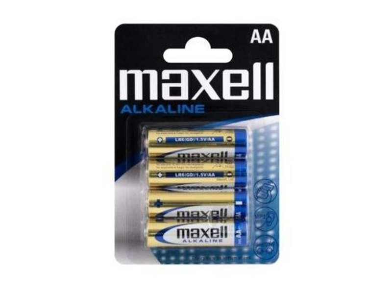 Алкални батерии Maxell LR06 (12 броя)