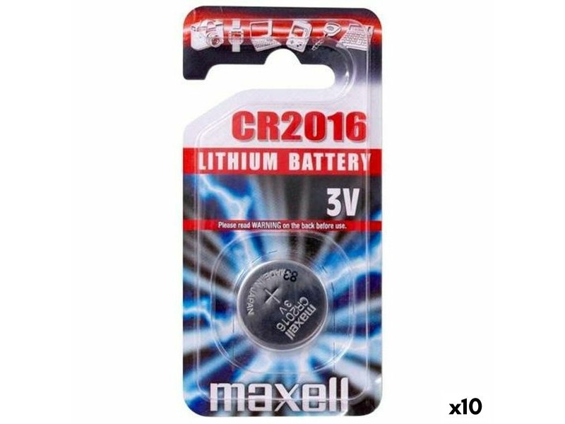 Литиево-клетъчна батерия Maxell 3 V (10 броя)