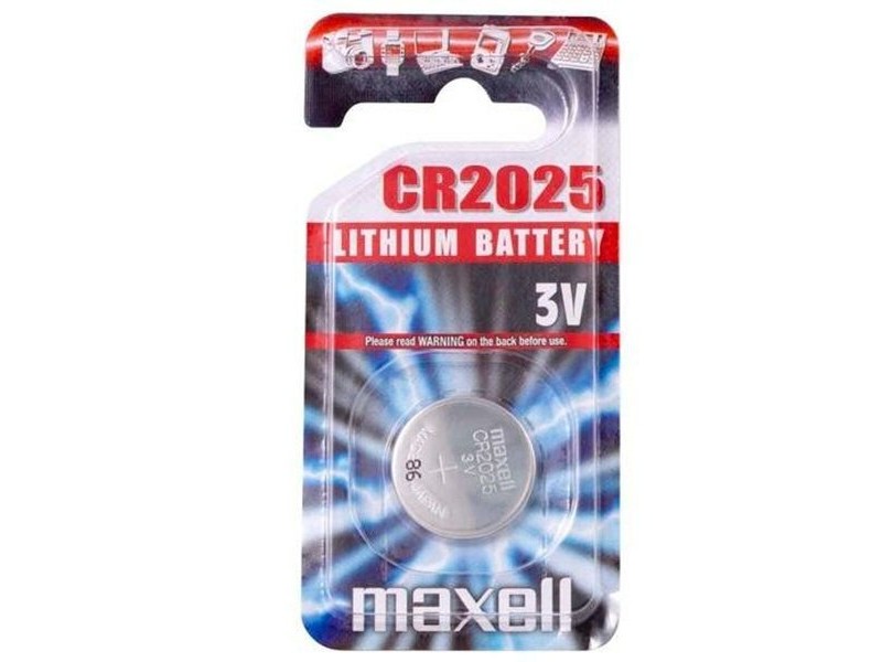 Литиеви кръгли батерии Maxell 3V CR2025 (10 броя)