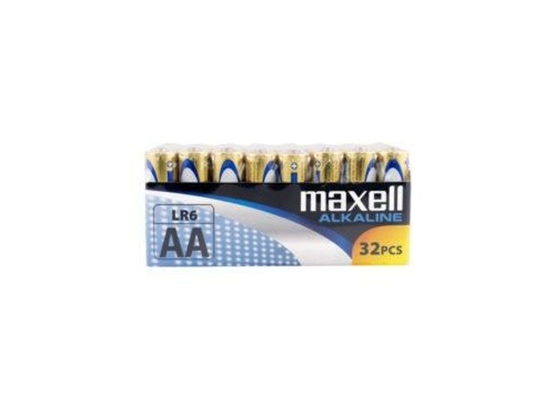 Алкални батерии Maxell LR06 1,5 V (32 Части) (8 броя)