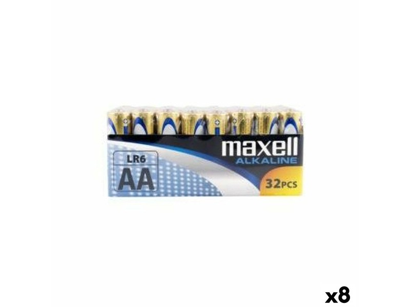 Алкални батерии Maxell LR06 1,5 V (32 Части) (8 броя)