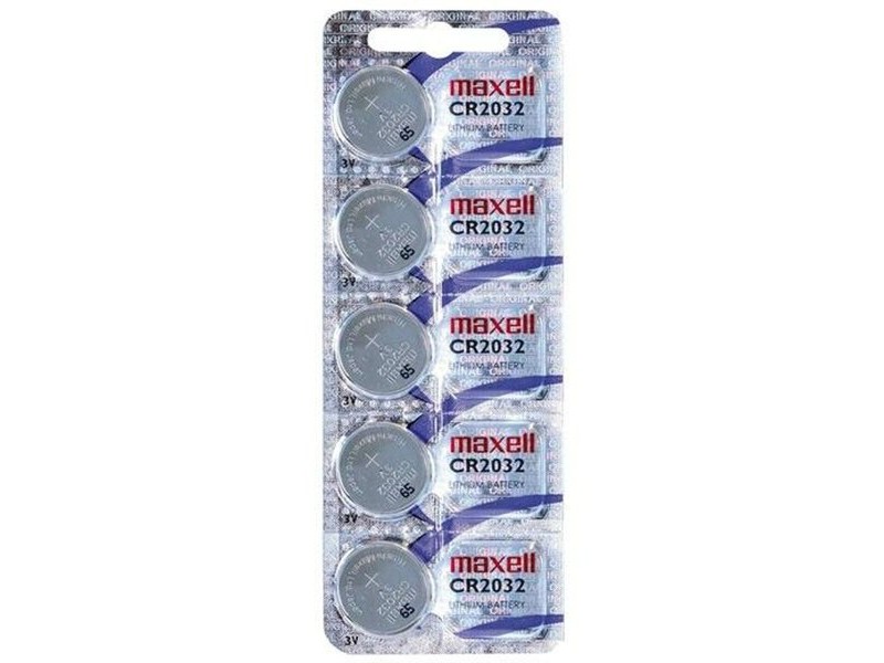Литиеви кръгли батерии Maxell 3V CR2032 (20 броя)