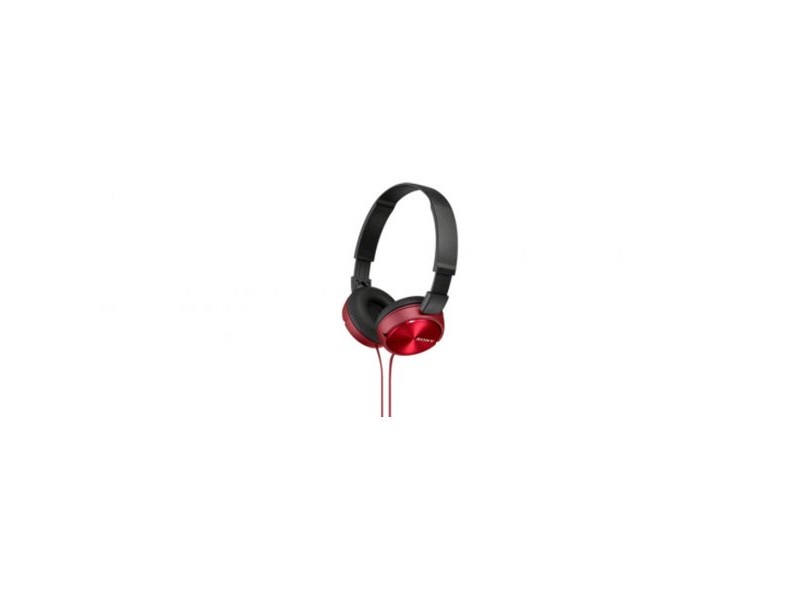 Слушалки с лента за глава Sony MDR-ZX310 98 dB Червен