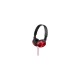 Слушалки с лента за глава Sony MDR-ZX310 98 dB Червен