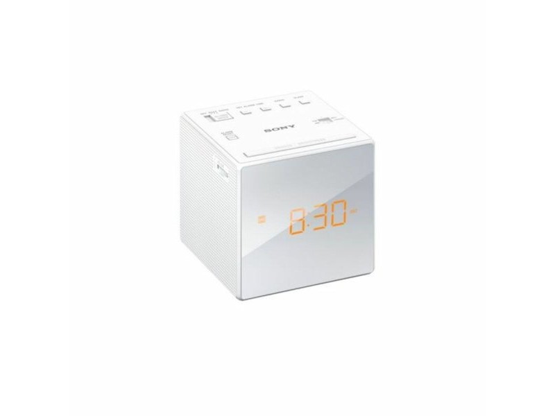 Радио часовник Sony ICFC1W LED Бял
