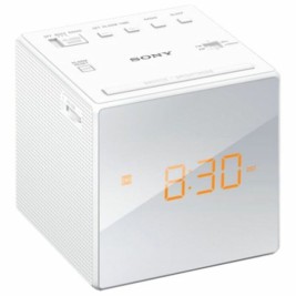 Радио часовник Sony ICFC1W LED Бял