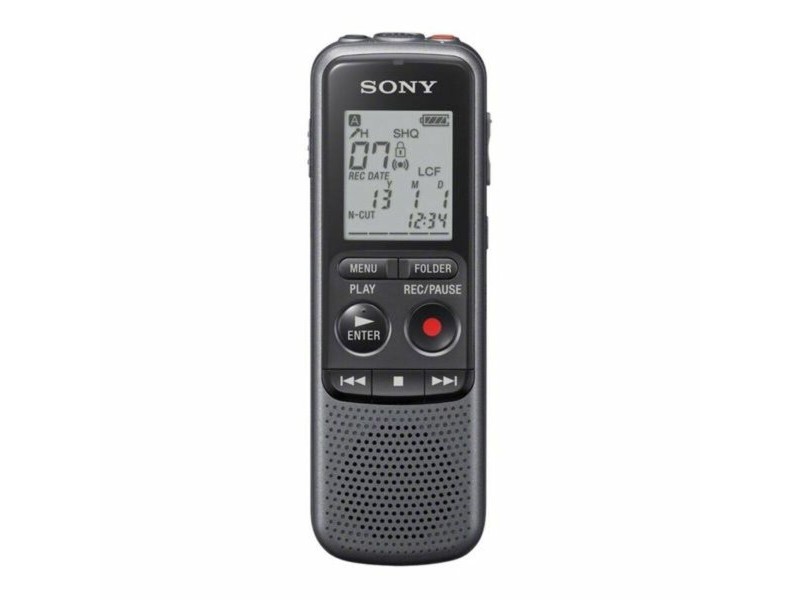 Външно записващо устройство Sony ICDPX240.CE7 LCD Сив