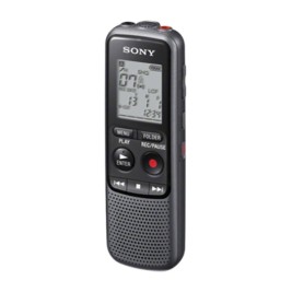 Външно записващо устройство Sony ICDPX240.CE7 LCD Сив