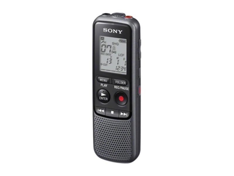 Външно записващо устройство Sony ICDPX240.CE7 LCD Сив