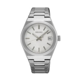 Мъжки часовник Seiko SUR573P1 Сребрист (Ø 34 mm)