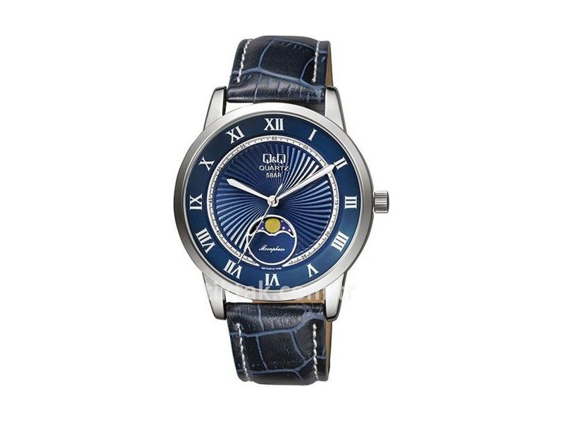 Мъжки часовник Q&Q QZ10J318Y Черен (Ø 40 mm)