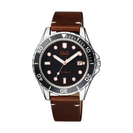 Мъжки часовник Q&Q A172J312Y Кафяв Черен (Ø 43 mm)