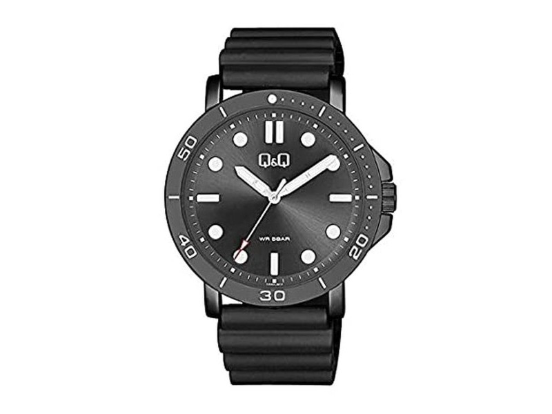 Мъжки часовник Q&Q QB86J502Y (Ø 44 mm)