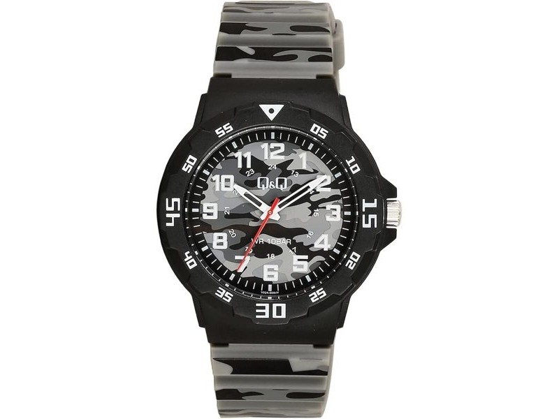 Мъжки часовник Q&Q V02A-009VY (Ø 43 mm)