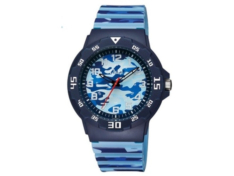 Мъжки часовник Q&Q V02A-010VY (Ø 43 mm)