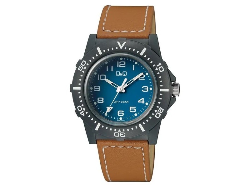 Мъжки часовник Q&Q V32A-010VY (Ø 42,5 mm)