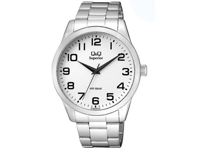 Мъжки часовник Q&Q C23A-007VY (Ø 44 mm)