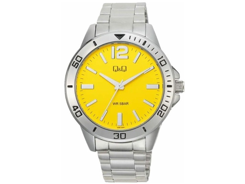 Мъжки часовник Q&Q Q28B-009PY (Ø 44 mm)