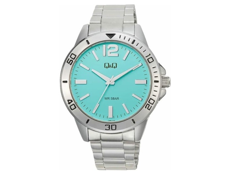 Мъжки часовник Q&Q Q28B-010PY (Ø 44 mm)