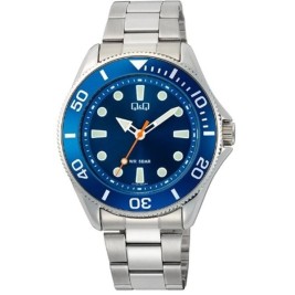 Мъжки часовник Q&Q GENT DIVER BLUE (Ø 41 mm)
