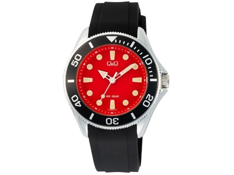Мъжки часовник Q&Q GENT DIVER BLACK (Ø 41 mm)