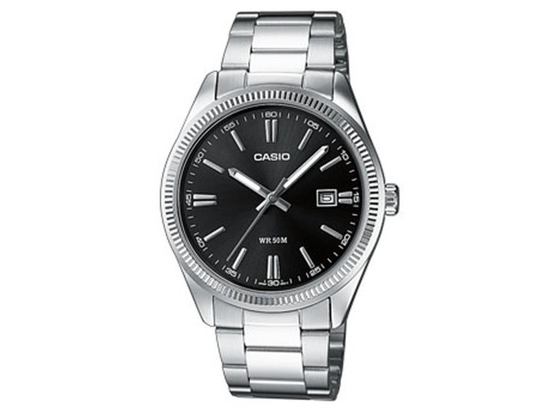 Мъжки часовник Casio MTP-1302PD-1A1VEF Сребрист Мултифункционалност Мъжки часовник Casio MTP-1302PD-1A1VEF Сребрист Мултифункционалност