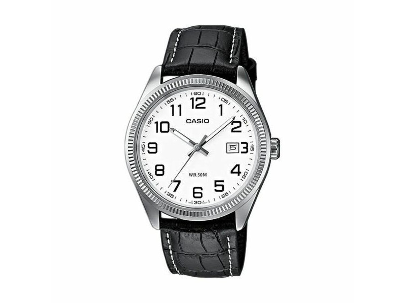 Мъжки часовник Casio DATE Черен (Ø 40 mm) (Ø 39 mm)