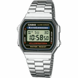 Мъжки часовник Casio A168WA-1YES Черен Сребрист
