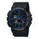 Мъжки часовник Casio G-Shock GA-100-1A2ER Ø 51 mm Черен Многоцветен Мъжки часовник Casio G-Shock GA-100-1A2ER Ø 51 mm Черен Многоцветен