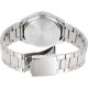 Мъжки часовник Casio DATE Черен Сребрист (Ø 39 mm)