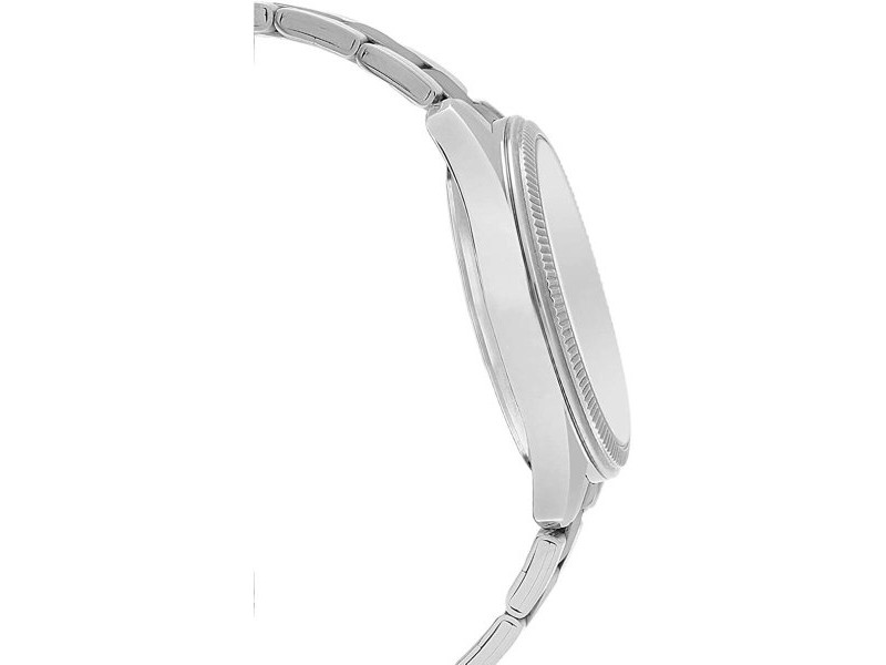 Мъжки часовник Casio DATE Черен Сребрист (Ø 39 mm)