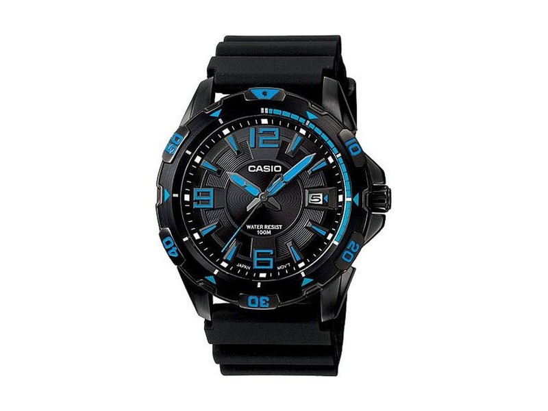Мъжки часовник Casio MTD-1065B-1A1 Черен (Ø 45 mm)