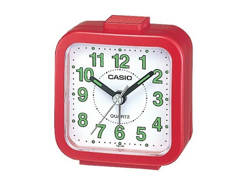 Будилник Casio TQ-141-4E Червен
