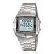 Мъжки часовник Casio DATABANK Сребрист (Ø 38 mm)