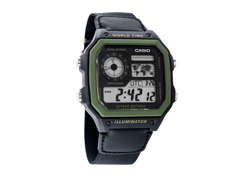 Мъжки часовник Casio AE-1200WHB-1BV (Ø 45 mm)