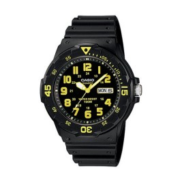 Мъжки часовник Casio DIVER 100M Жълт Черен (Ø 44,5 mm)