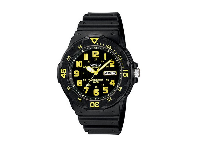 Мъжки часовник Casio DIVER 100M Жълт Черен (Ø 44,5 mm) Мъжки часовник Casio DIVER 100M Жълт Черен (Ø 44,5 mm)