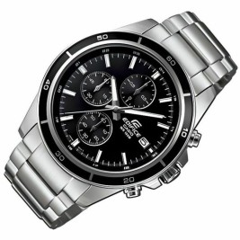 Мъжки часовник Casio EFR-526D-1AVUEF Черен Сребрист