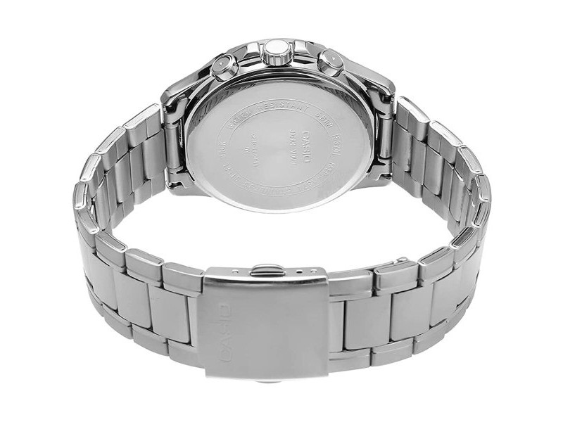 Мъжки часовник Casio MULTIFUNCTION CALENDAR - BLACK Черен Сребрист (Ø 43,5 mm) (Ø 35 mm)