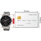 Мъжки часовник Casio MULTIFUNCTION CALENDAR - BLACK Черен Сребрист (Ø 43,5 mm) (Ø 35 mm)