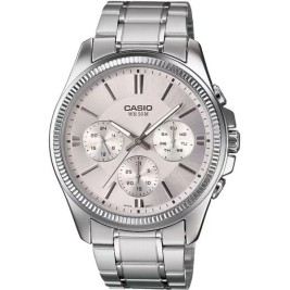 Мъжки часовник Casio ENTICER GENT Сребрист Сив (Ø 35 mm)