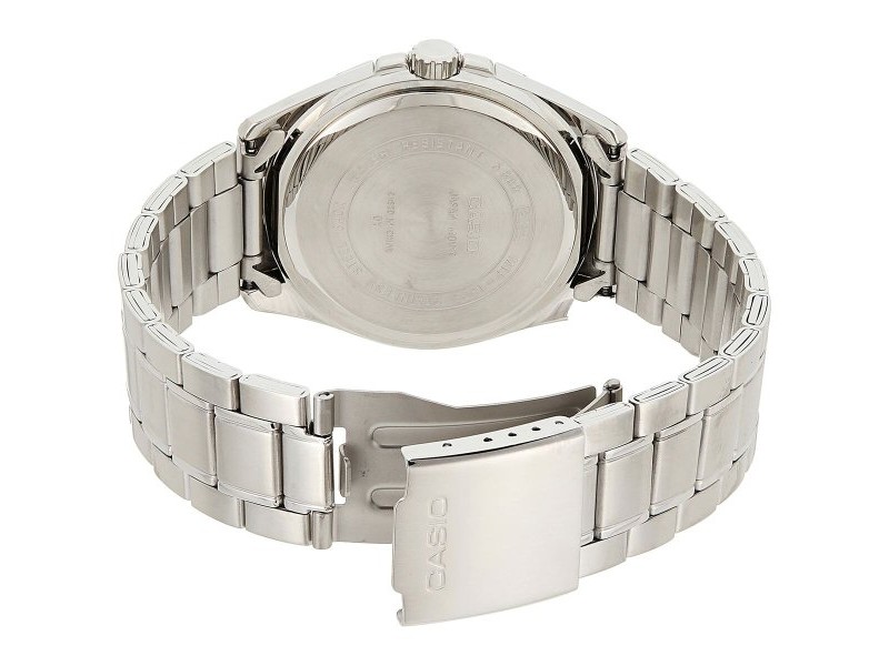 Мъжки часовник Casio COLLECTION Черен Сребрист (Ø 43,5 mm)