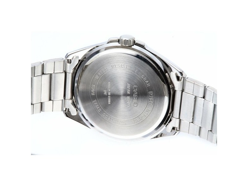 Мъжки часовник Casio COLLECTION Черен Сребрист (Ø 43,5 mm)