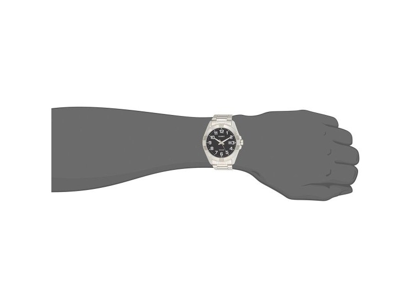 Мъжки часовник Casio COLLECTION Черен Сребрист (Ø 43,5 mm)