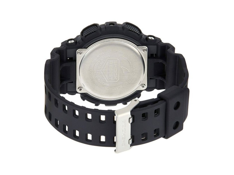 Мъжки часовник Casio G-Shock CLASSIC Черен Сребрист (Ø 55 mm)