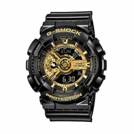 Мъжки часовник Casio GA-110GB-1AER Черен Сив Злато