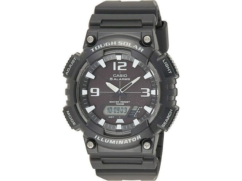 Мъжки часовник Casio AQ-S810W1AVEF Черен (Ø 47 mm)