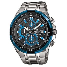 Мъжки часовник Casio EFR-539D-1A2VUEF Черен Сребрист