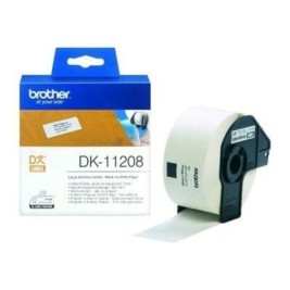 Етикети за принтер Brother DK11208 38 x 90 mm Бял